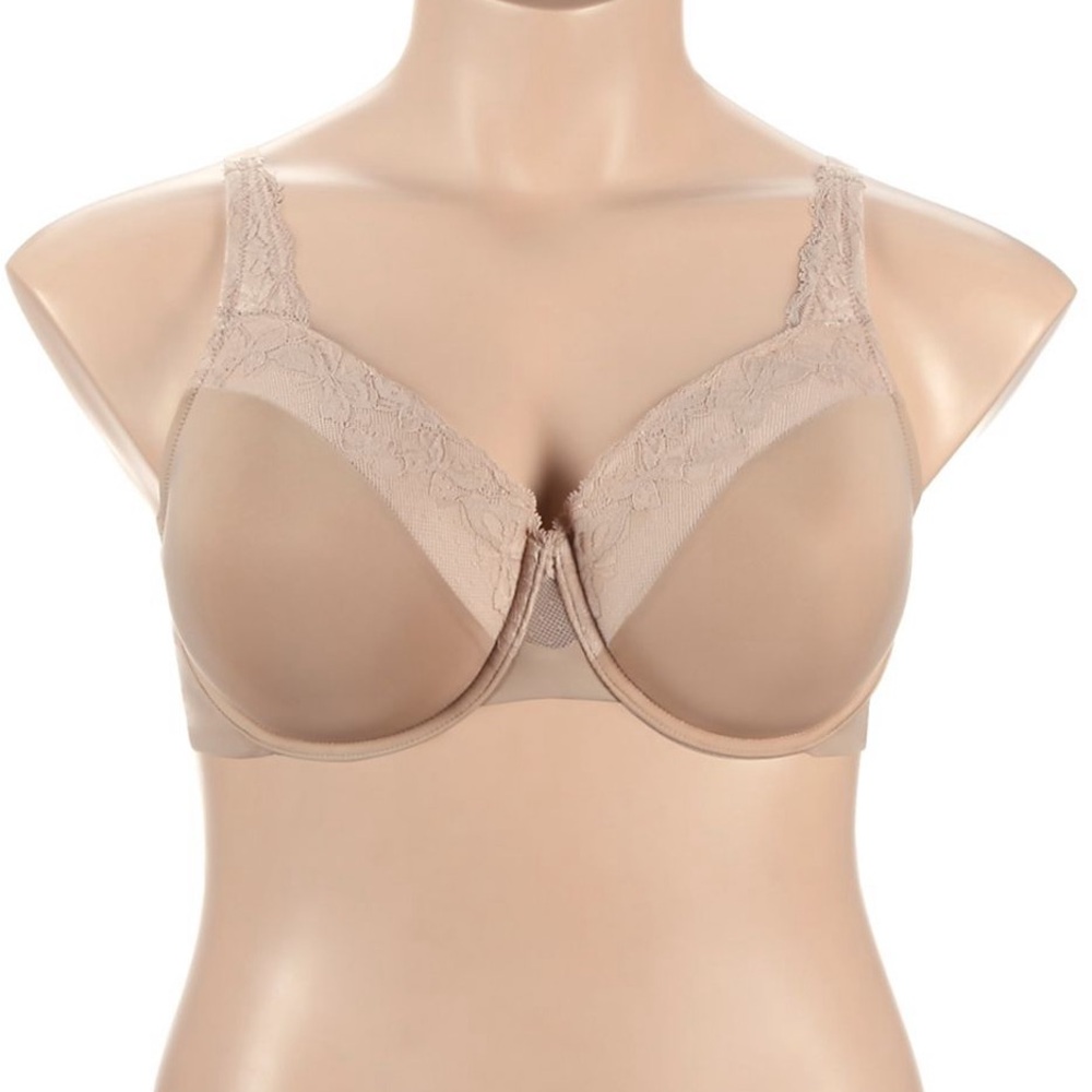 Olga Cloud 9 Super Soft Underwire Bra with Lift Toasted Almond 36D NEW